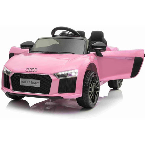 Kids Electric Ride On Car Audi R8 Pink 12V