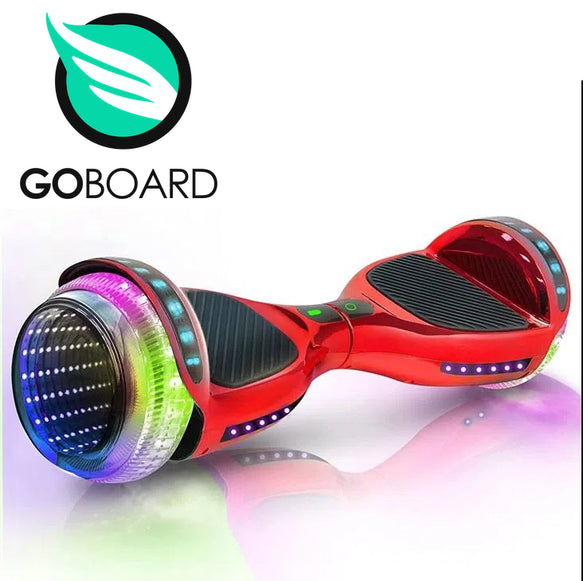 My first GoBoard Infinity wheels -Bluetooth Hoverboard red chrome