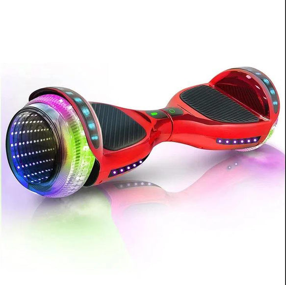 My first GoBoard Infinity wheels -Bluetooth Hoverboard red chrome