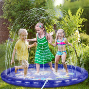 Sprinkler for Kids, Splash Pad, and Wading Pool Navy Blue