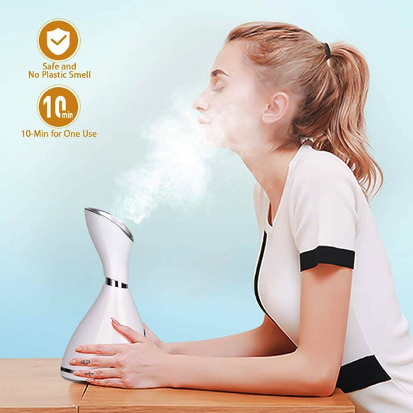 Facial Steamer Nano Ionic Face Steamer Warm Mist Humidifier